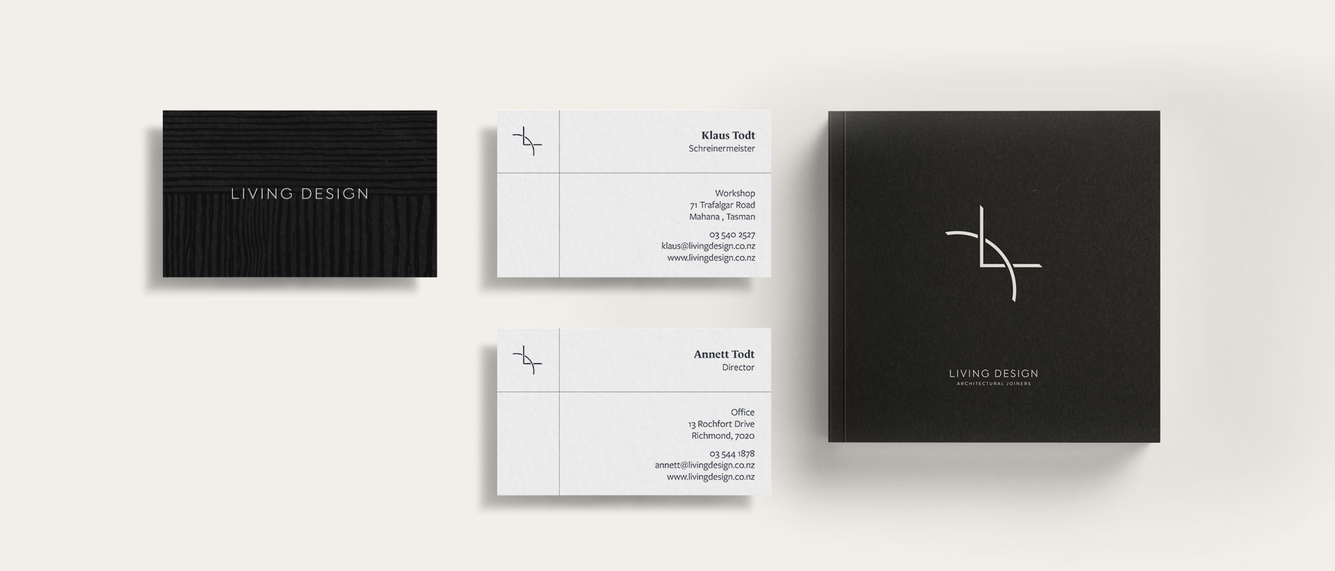 Business Cards and Booklet