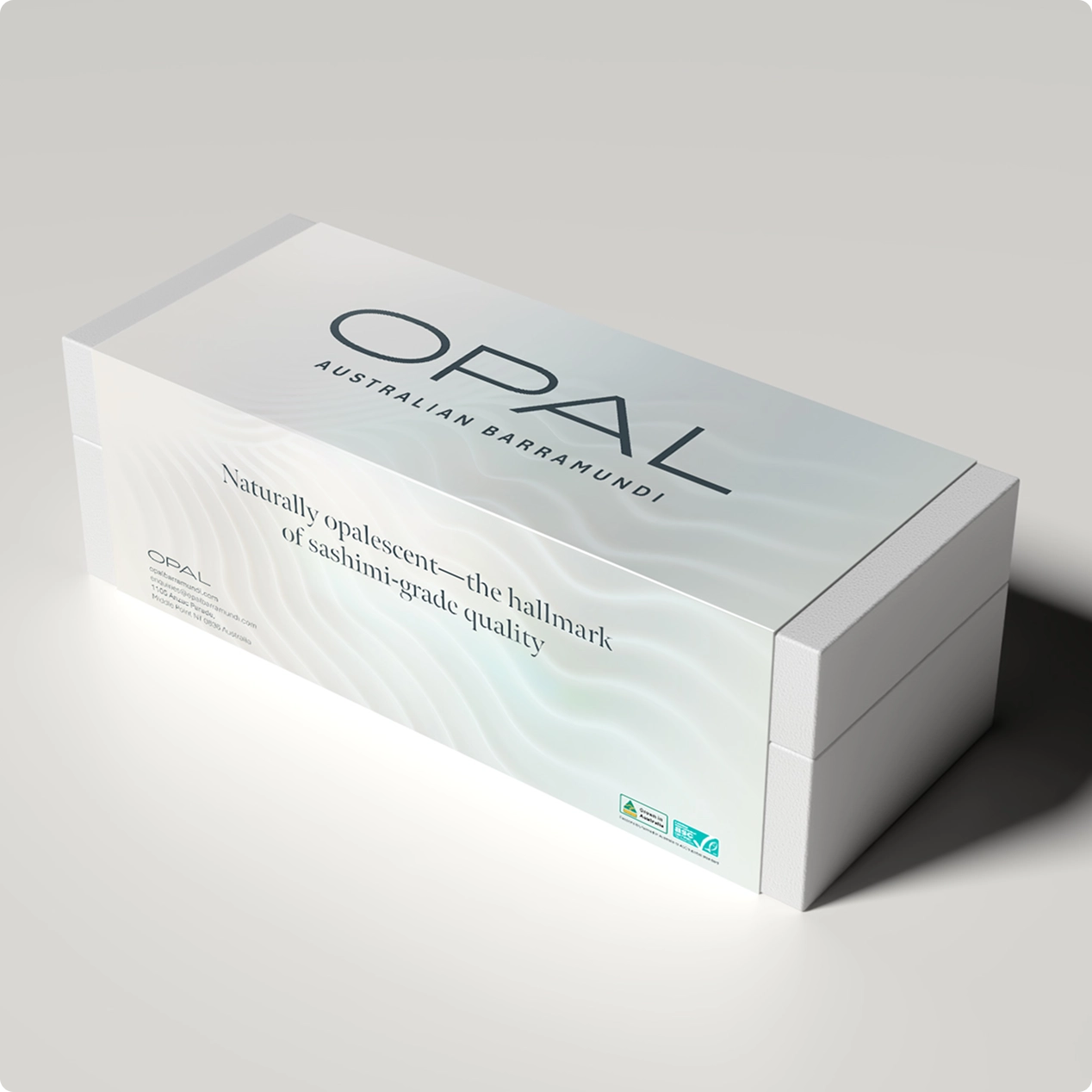 Downing portfolio opal packaging