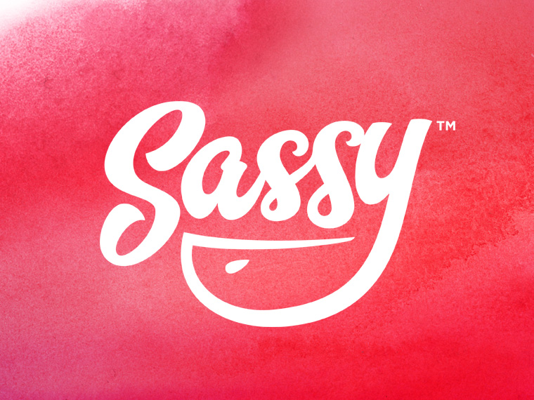 Brand development for Sassy, the apple with attitude